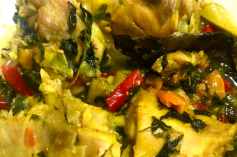 Anti Ribet, Membuat Ayam kemangi bumbu kuning pedas Sederhana Dan Enak