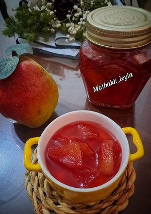 عکسی از دستور مربای گلابی (داش آرمود)