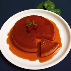 A picture of Carrot caramel pudding.