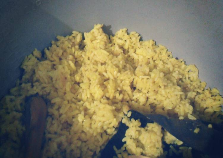 Resep Nasi kuning ricecookker Anti Gagal