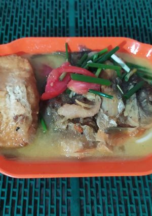 Foto resep Bawal & Tahu Bumbu Kuning