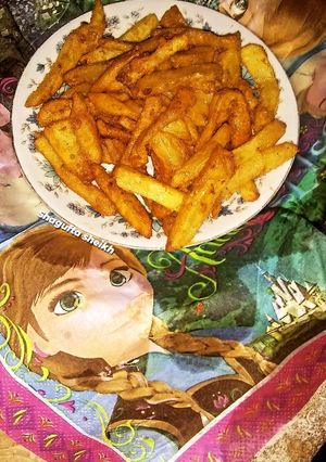 A picture of Crispy Egg fries🍟.
