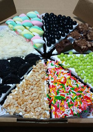 Foto resep Brownis pizza no TELUR, no DCC, no mixerr MUDAHH (ide jualan🥰)