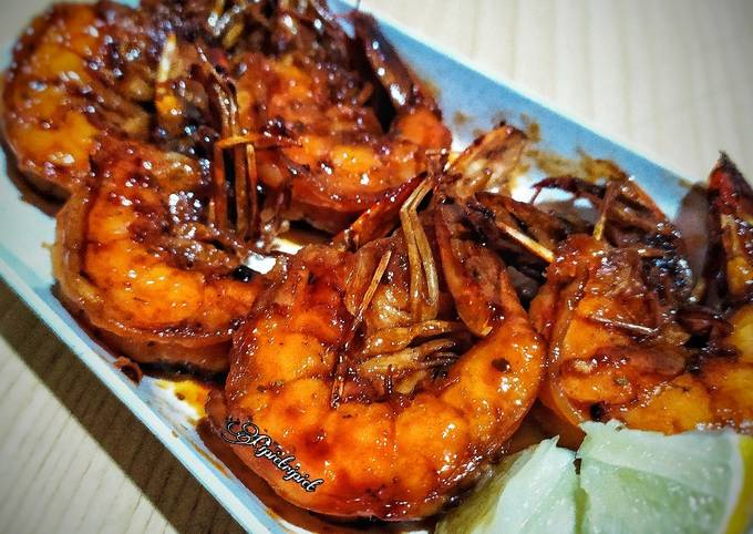 Resep Udang Bakar Madu Teflon Oleh Fitri Rizqia Cookpad