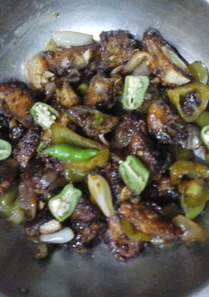 A picture of Chilli fish.