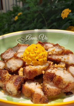 Hình của món Thịt một nắng chiên giòn.