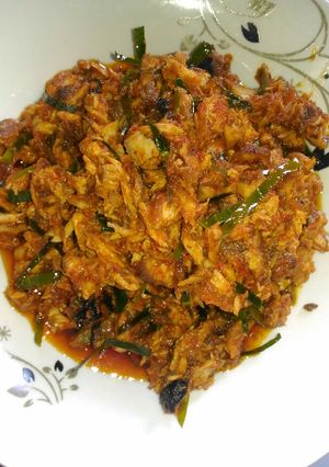 Foto resep Tuna suwir pedas