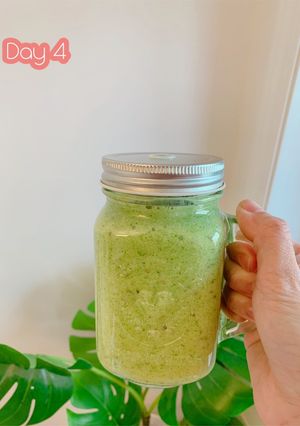 Hình của món Sinh tố diet ngày 4 🍌🍍.