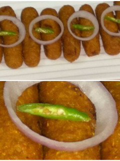 A picture of Raw banana kabab.