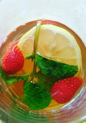 Foto resep Teh rasa buah