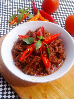 Foto resep Daging suwir bumbu pedas