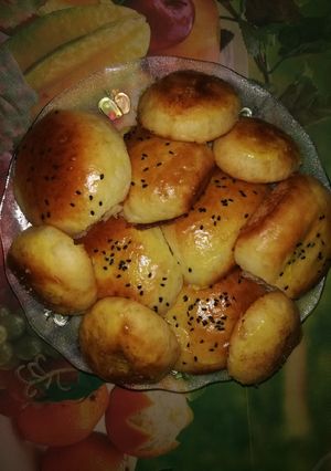 صورة لوصفة فطائر بالجبن وحبة البركة