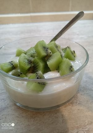 Foto di Yogurt e kiwi