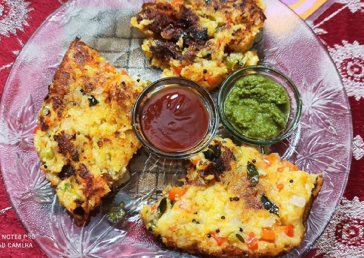 Easiest Way to Make Ultimate #Ga4#week4 Veggie delite pan cooked Dhokla