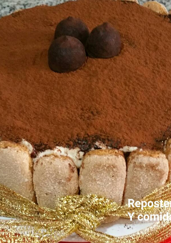 Una foto de Tarta de tiramisú