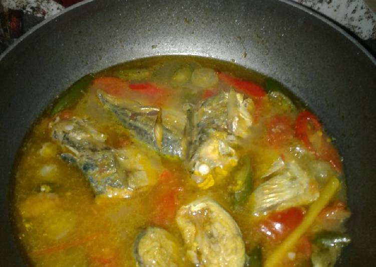 Cara buat Peda Pindang Kuah Kuning Sederhana dan Mudah Dibuat