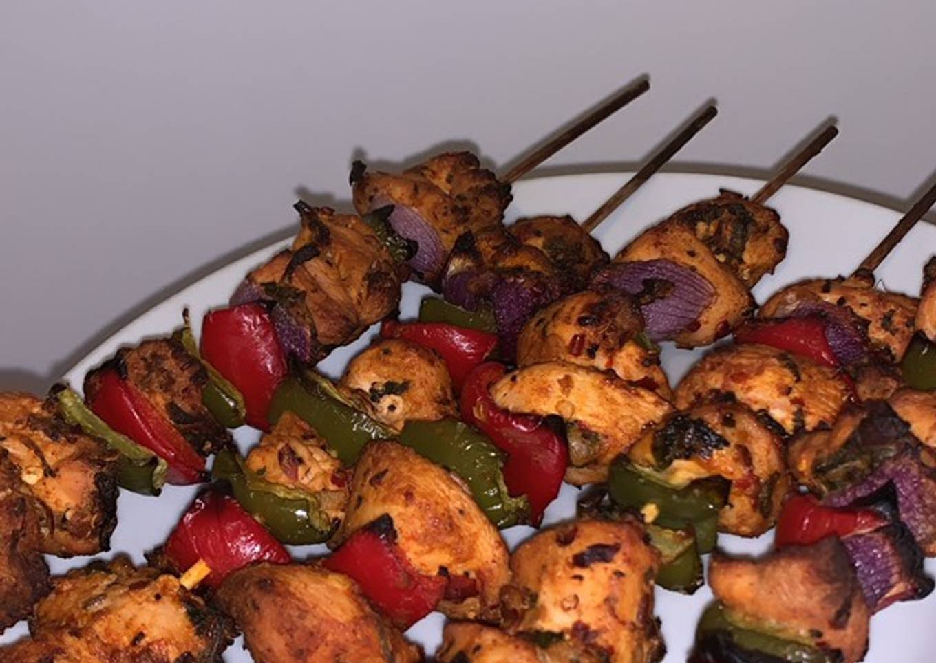 Chicken skewers