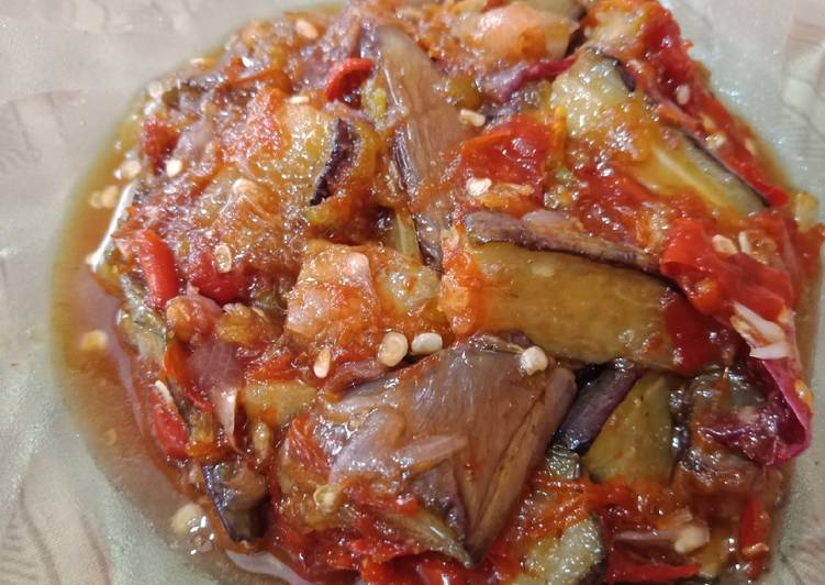 Sambal Terong Pedas Manis