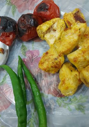عکسی از دستور جوجه تنوری😋
