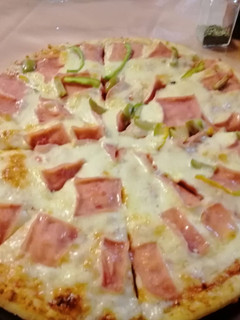 Una foto de Pizza casera