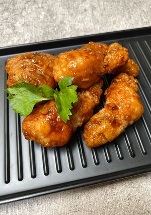 Foto resep Ayam Bonchon (honey lemon pepper)