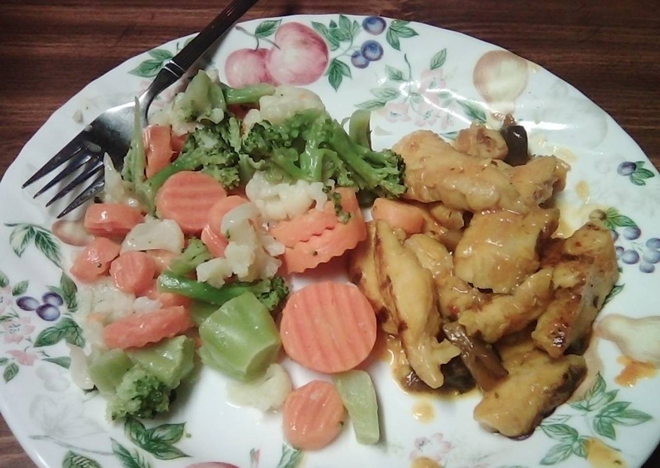 Sweet and sour chicken 🐔🍗