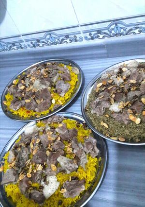 صورة لوصفة مناسف 😋