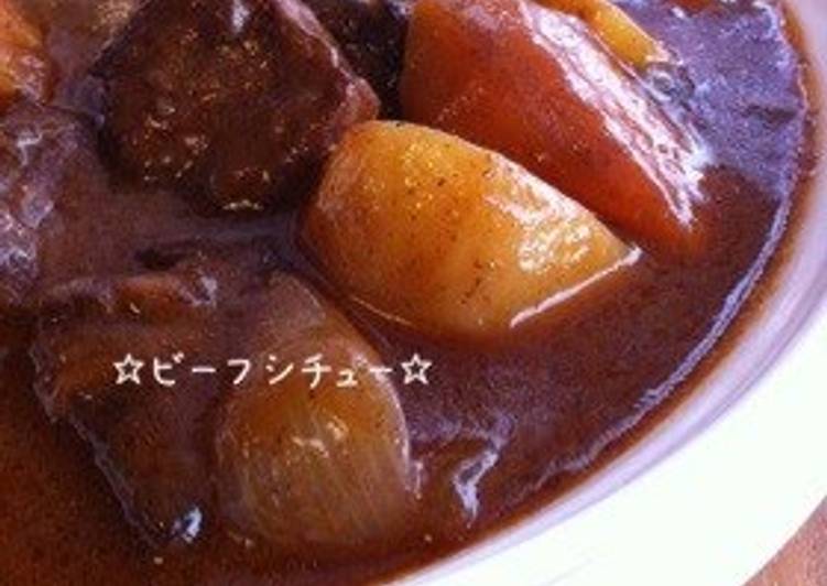 Recipe of Speedy Beef Stew Made with Steak Meat