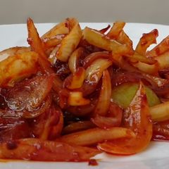 A picture of Spicy Sauce/Sambal Sauce.