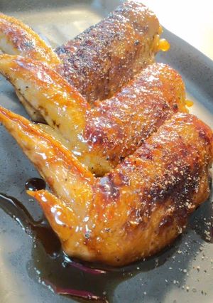 A picture of Diet Friendly, Spicy Non-fried Chicken Wings.