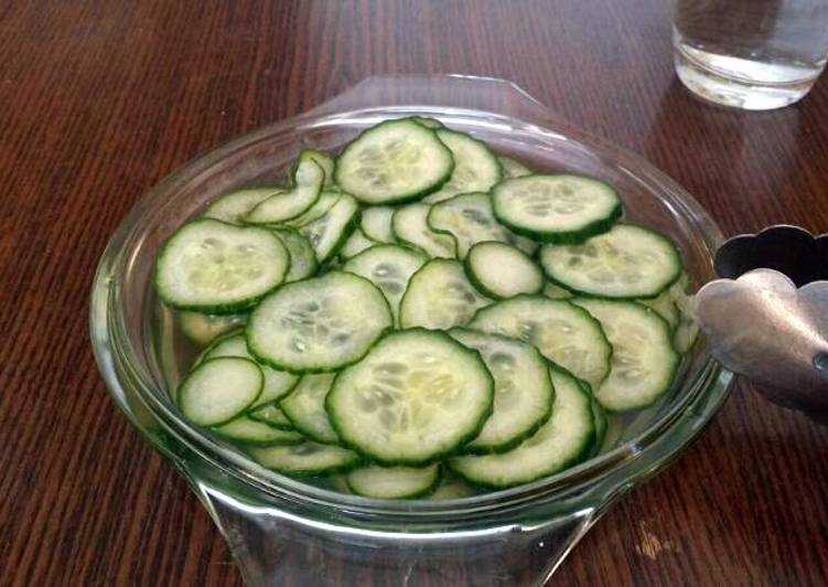 Recipe of Ultimate Pickled Cooling Cucumber