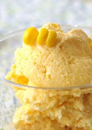 A picture of Corn Ice Cream.