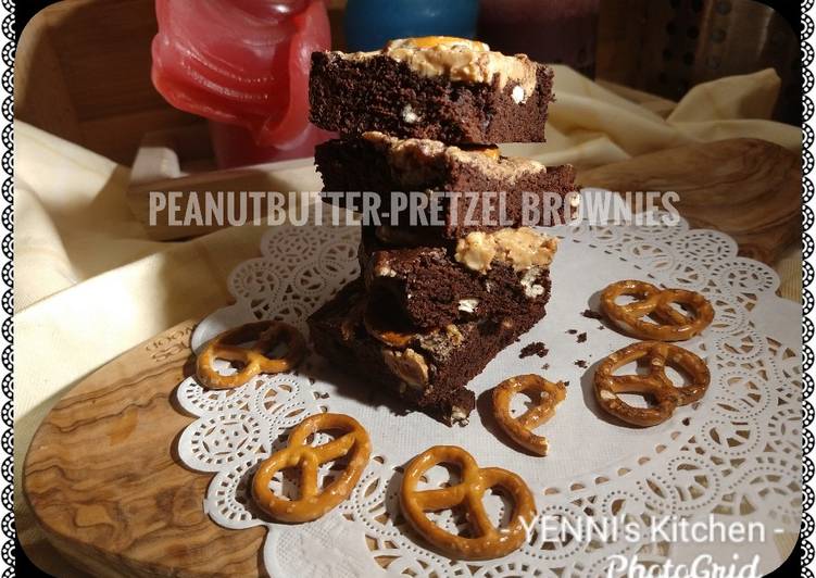 Cara Memasak 18peanutbutter Pretzel Brownies Yang Lezat