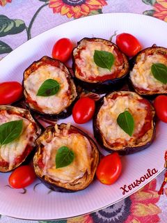 Φωτογραφία της συνταγής Μελιτζάνες🍆 με σάλτσα ντομάτας 🍅 και μοτσαρέλα