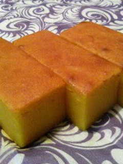 A picture of Kabocha Squash Sweets for Halloween.