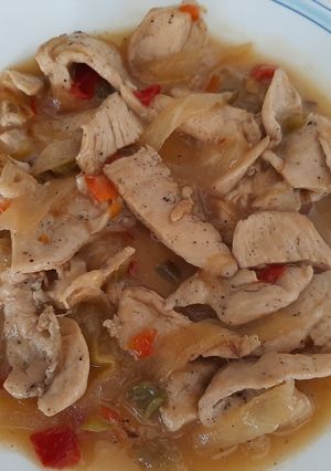 Una foto de Pechugas de pollo fileteadas