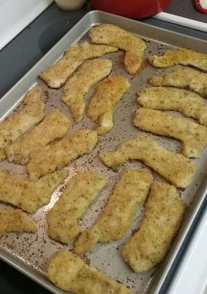 A picture of Fat Steves Baked Crappie.