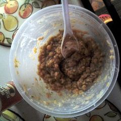 A picture of Homemade Chunky Hummus.