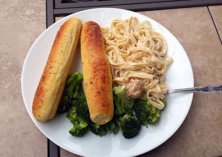 Step-by-Step Guide to Make Super Quick Homemade Spicy chicken alfredo