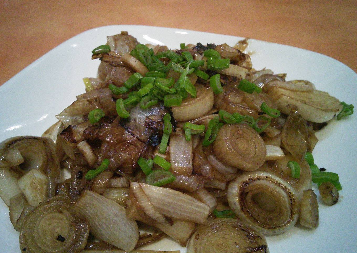 Marinated green onions