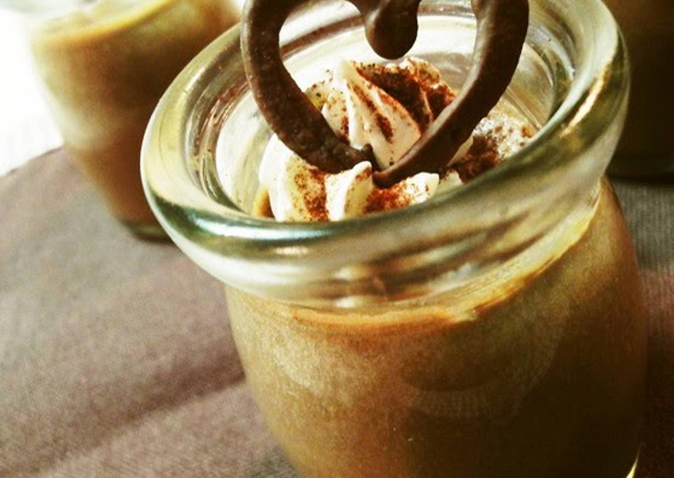 Rich Chocolate Pudding for Valentine's Day