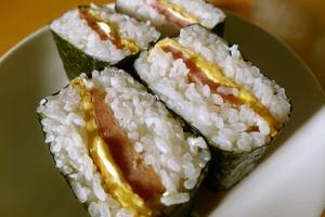 My Okinawan Grandma's Spam & Egg Onigiri (Rice Balls) recipe main photo