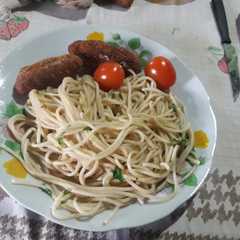 Una foto de Fideo al pesto 😋