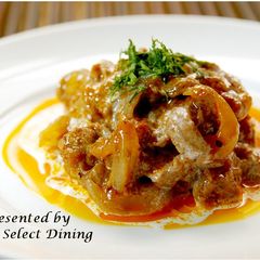 A picture of Simple! Japanese Restaurant-style Beef Stroganoff.