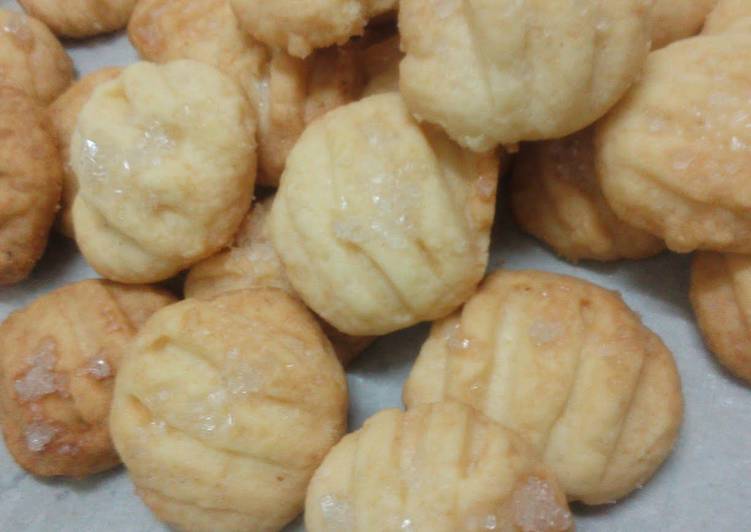 Steps to Make Speedy Mini Vanilla Butter Cookies
