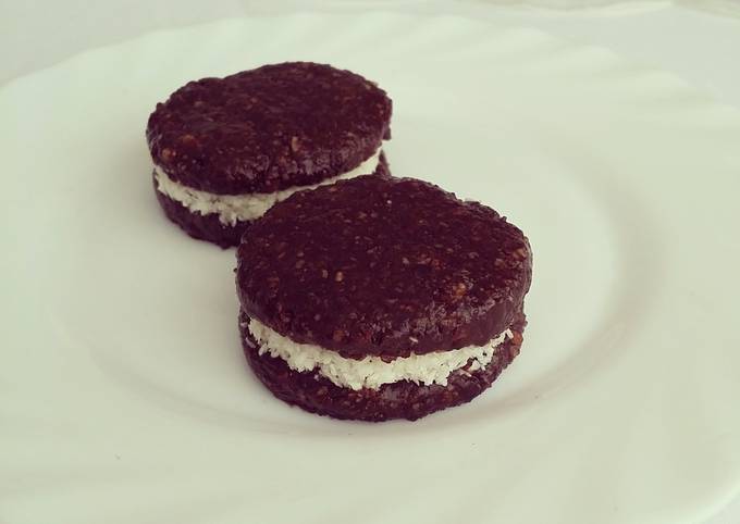 Oreo biscuits - no baked healthy choice!