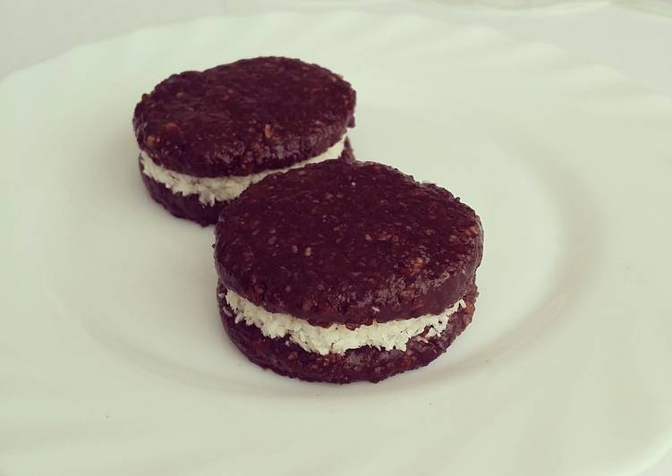 Oreo biscuits - no baked healthy choice!