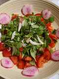 سلطة البَقْلَة 🌿🍅🥗