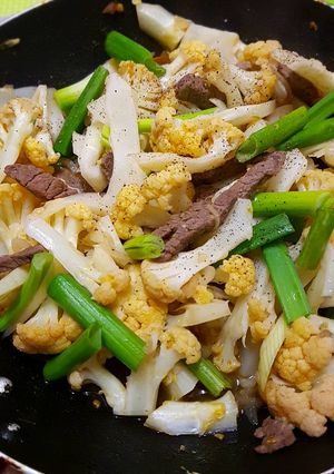 A picture of Beef Stir-Fry with Broccoli.