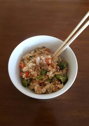 Une photo de Riz façon asiatique